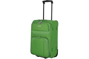 paklite Handgepäck Koffer mit 2 Rollen, Reisekoffer klein, Orlando, Klassischer Weichgepäck Trolley im zeitlosen Design, 53 cm, 37 Liter