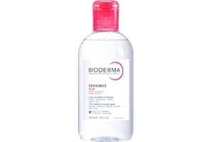 BIODERMA Sensibio H2O - Acqua Micellare Detergente e Struccante - Rimuove Trucco, Polline e Residui di Inquinamento - Pelle Sensibile - Flacone da 250 ml