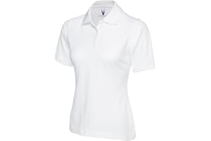 247-Clothing Ladies Pique Polo Shirt Size UK 8 to 26 Plus New Casual Sports Gym Work