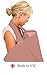 BebeChic * Top Quality 100% Cotton * Breastfeeding Covers * Boned Nursing Tops - with Storage Bag - dusky pink / white dot