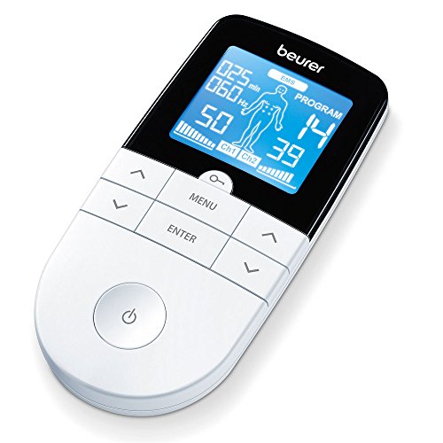 Beurer EM 49 Digital TENS/EMS, elektrische Nerven- und Muskelstimulation sowie Entspannungs-Massage fürs Wohlbefinden - 2
