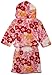Playshoes Flowers Fleece Hooded Bathrobe Baby Girl's Loungewear Original 1 Year
