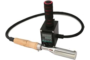 FUMENG Macchina per stampaggio a Caldo Portatile, stampaggio/Cuoio/Torta in Legno di Marca di Marca di goffratura con Timbro Logo Personalizzato Gratuito,Display Temperature