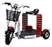 Produktbild EuroScooter ES 135, E-Scooter, Dreirad-Scooter, 1000 W/60 V, Transport-Scooter, MADE IN GERMANY