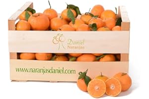 NARANJAS DANIEL | Mandarinas frescas de Valencia (6 KG) | Del árbol a tu mesa | Sabor equilibrado, delicioso y dulce | Sin conservantes ni aditivos