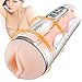 Produktbild FONDLOVE Masturbatoren Sexpielzeug für Männer 10 Vibrationsmodi 8 Sexy Stimme Vibrator 3D Realistische Mund und Vagina Clip Saug Masturbieren Automatischer Masturbator Cup