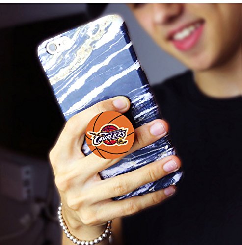 Pop Up Halter SIKAI Basketball Expansion Ständer und Grip für Handy Befestigung steht 360 Grad drehbar Universal Air SAC wiederverwendbar multi-functions Finger Halterung für Smartphones und Tablets Schreibtisch Ständer Grip - 6