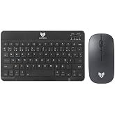 Blueforce KM-33 Wireless Bluetooth Kablosuz Klavye Mouse Set Siyah Tablet,laptop, Telefon, Tv Uyumlu