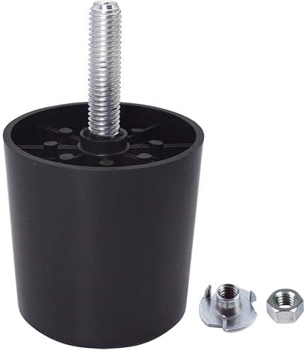 Zhujiehigh 4 stuks meubelpoten, verstelbare kastpoten, 6,5 cm meubelpoten voor meubels, ronde metalen tafelpoten poten voor stoel bureau bed bankpoten, keukenkast voetenpoten, zilver/50 mm Zhujiehigh 4 stuks meubelpoten, verstelbare kastpoten, 6,5 cm meubelpoten voor meubels, ronde metalen tafelpoten poten voor stoel bureau bed bankpoten, keukenkast voetenpoten, zilver/50 mm