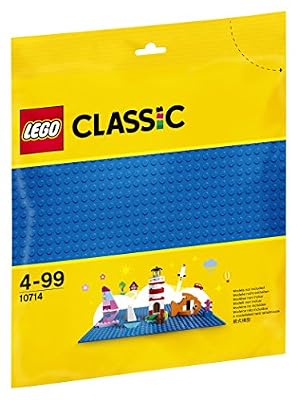 LEGO - 10714 - Classic - Jeu de Construction - la Plaque de Base Bleue