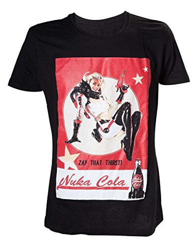 Preisvergleich Produktbild Fallout T-Shirt -M- Nuka Cola Print, schwarz