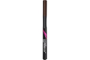 MAYBELLINE NEW YORK, Hyper Precise Liner, nyans: Forrest Brown 710 | Ultratunn definierande filtborste, enkel kontroll, vattentät, fläcksäker, supermättade pigment, exakta linjer