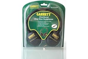 GARRETT METAL DETECTORS Garrett – Metalldetektor – Kopfhörer CLEARSOUND mit Klinkenstecker 6,35 mm