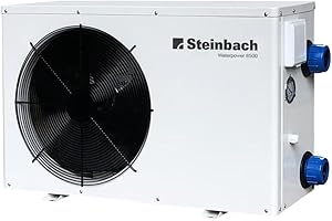 Steinbach Wärmepumpe Waterpower 8500, R32, Heizleistung 8,5 kW, Kühlleistung 6,0 kW, Anschluss 230 V / 1,45 kW, Schallleistung dB(a) 50, Wasseranschluss DA50 bzw. Ø 38 mm Schlauch, 049207