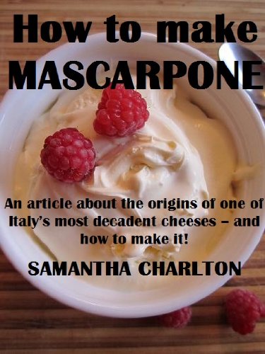 How To Make Mascarpone English Edition Ebook Samantha - 