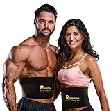 ⚽【Diseño especial con buena resistencia】 - La faja está hecha de neopreno flexible de alta calidad. La capa exterior está hecha de tejido de nylon transpirable, es muy resistente a la abrasión y tiene super elásticidad, que se ajuste perfectamente al cuerpo. La capa interna tiene propiedades antideslizantes.