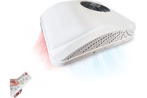 Aspligo 12V RV Rooftop Klimaanlage, 12 Volt elektrisches Parken Klimaanlage 8800BTU, passend für Parkklimaanlage, Bus,Boot, Wohnmobil,Van，LKW, Wohnmobile, Anhänger, Traktoren, schnelle Kühlung