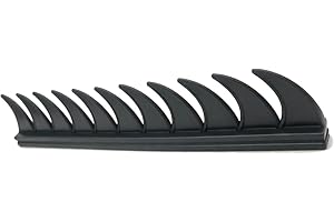 Naroote Motorcykelhjälm Spikar Dekoration, 33cm Längd (1 Pack)