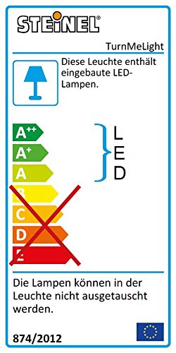 Steinel Nachtlicht TurnMe Light mit Dämmerungsautomatik, 3000 K warm-weißes Licht, zwei Helligkeitsstufen, Max. 0,4 Watt, ideal für die nächtliche Beleuchtung von Fluren und Kinderzimmern, 006501 - 2