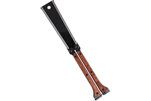 NIRJIK Seghe Da Potatura Pieghevoli 140mm - Sega a Doppia Faccia in Acciaio Al Carbonio Sk5, 12/14 Tpi, Ideale per La Potatura, L'ornamento Arboricolo, Il Camping E Il Bushcraft