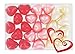 Box of 24 oil bath pearls - heart 3 fragrances