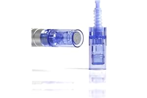 MONA A6 Needles Cartridges Replacement Parts Cartridges For Professional Microneedling Pen Derma Pen Ultima A6 10 pcs/pack (ROUND NANO)