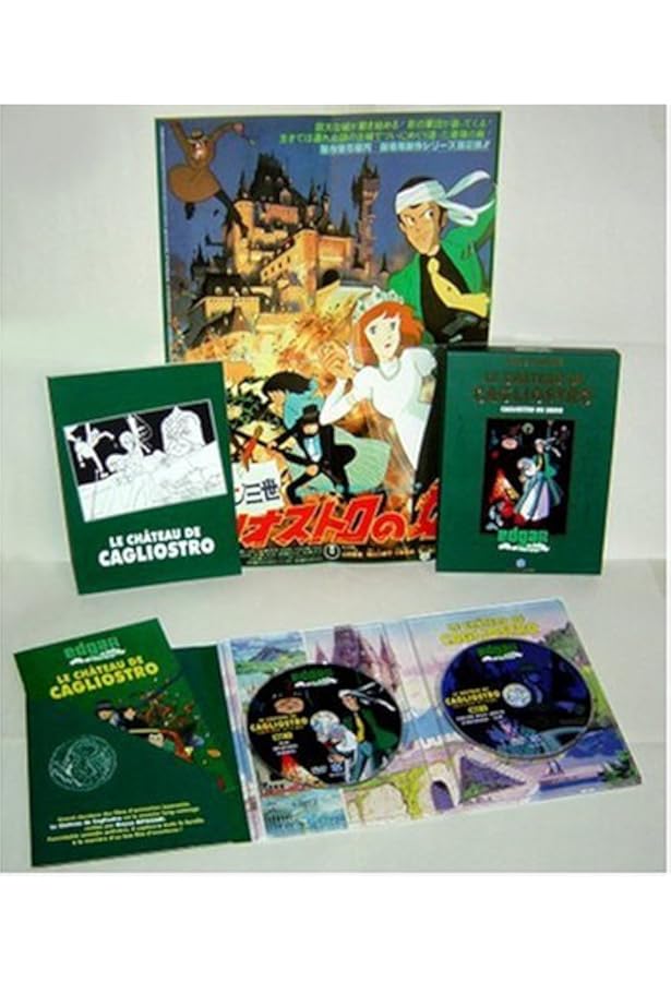 Amazon: Lupin 3rd: The Castle of Cagliostro [Blu-Ray]: DVD et Blu