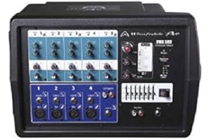WHARFDALE PRO Wharfedale Pro PMX500 Lightweight 150W Powered Mixer with 4 Microphone Inputs