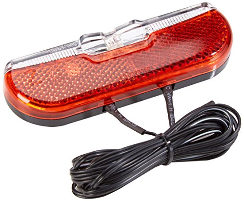 Trelock Beleuchtung LS 613 Duo Flat Dynamorücklicht, Black, 8003253