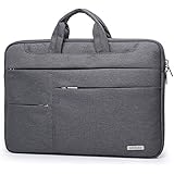 HYZUO 13-13.3 Inch Laptop Handbag Sleeve for Macbook Air/ MacBook Pro / Surface Laptop/Book Protective Carrying Bag Case Cover for 12" 13" Lenovo Dell HP ASUS Chromebook Notebook, Dark Grey