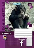 STYLEX 29716 Schulheft Lineatur F, DIN A5