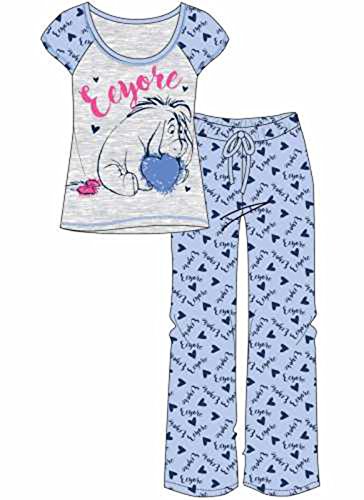 Disney Eeyore Hearts Womens Pyjama Set (16-18)