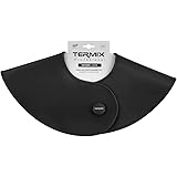 Termix Mantellina per taglio grande, colore nero - Accessorio professionale per parrucchieri in tessuto misto PVC e poliester