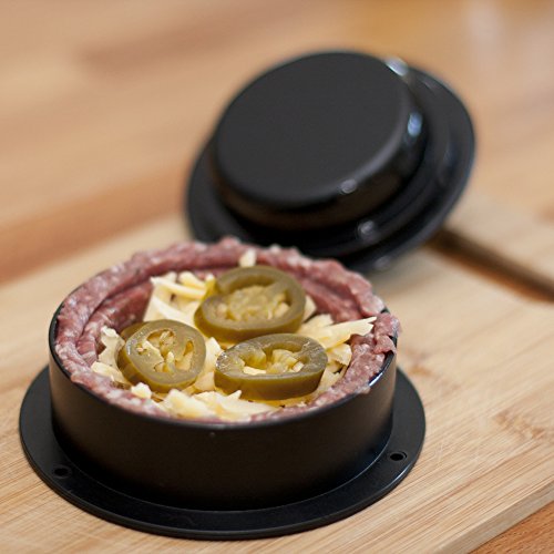 palini 3in1 Hamburgerpresse | 10cm | perfekte Patties | für normale Hamburger, gefüllte Burger & Mini-Burger | mit Antihaft-Beschichtung - 5