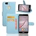 Produktbild Huawei Honor V9 Hülle, IVSO Hohe Qualität Advanced Shock Absorption Technology Case Folio Tasche Cover für Huawei Honor V9 / Huawei Honor 8 Pro Smartphone Smartphone (Für Huawei Honor V9, Blau)