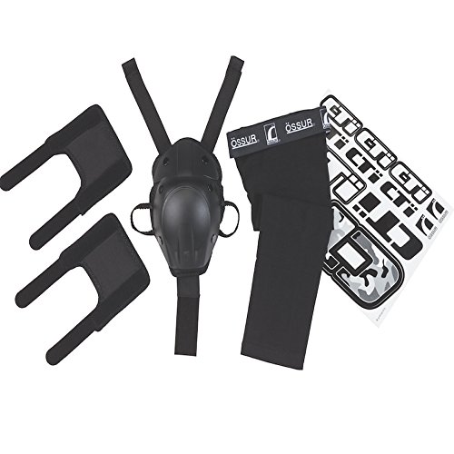 Össur CTI MX Kit de, accesorios para CTI, rodillera Rodilleras para motocross y FUN Deportes, rodillera Rojo hese para Extremadamente de deportistas, negro