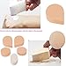 Anself Wet & Dry Water Large Boxed Make-up Sponge Powder Puff Foundation Ellipse Teardrop Shape (5Pcs)
