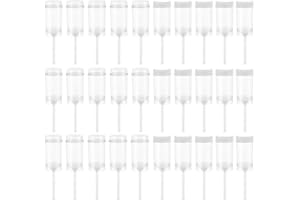 NC Push Pop Conteneur,Guador 30 Pièces Push up Cake Shooter Porte-Gâteaux Poussables Push Cake Molder Rainbow Cake Pusher Push Pops Moule à Gâteau avec Couvercles pour Boulangerie Cuisine