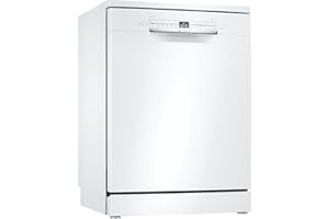 Bosch Elettrodomestici SMS2HTW54E Serie 2, Lavastoviglie da libero posizionamento, 60 cm, bianco