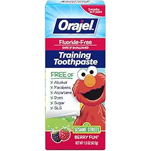 Orajel Toddler Training Toothpaste, Fruit Splash 1.5 oz (44 g)