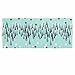 Produktbild Kess eigene Zara Martina Mansen Tropfen Memphis blau aqua grau Luxe Rechteck Panel, 61 x 91,4 cm 61 x 91,4 cm