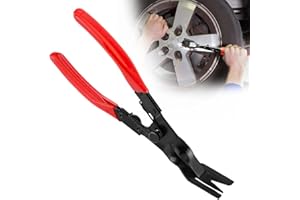 LUFEIS Pince à riveter en plastique, pince à riveter en plastique, pince à clip pour panneau, pince à boucle, pince à pression, outil pour retirer le rivet