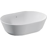 VitrA Geo 7427B003-0012 Oval &Ccedil;anak Lavabo, 55 cm, Beyaz
