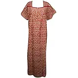 Indiatrendzs Women Cotton Nighty Printed Summer Sleepwear Nightgown (Chest 58)