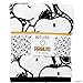 Produktbild BUTLERS Peanuts Flanell Decke 130x170 Snoopy Allover - Weiche Kuscheldecke - Weiß-Schwarze Plüschdecke mit Motiven
