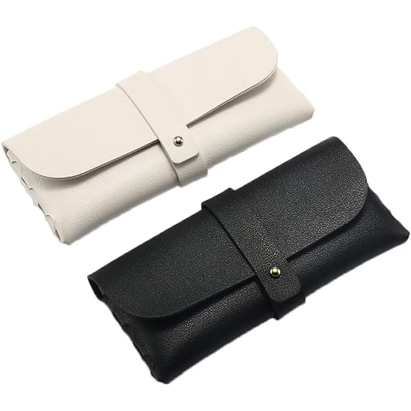 Étui à Lunettes En Silicone Pour Femme - Pochette à Fermeture éclair Avec Dragonne - Doublure Velours Doux - Protection Anti-rayures