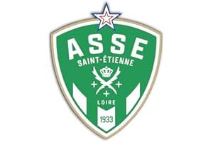 France Blasons ASSE Saint Etienne Foot Football Sticker Autocollant Logo Plusieurs Tailles, Super Prix