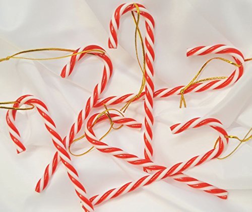 Preisvergleich Produktbild Baumschmuck "Zuckerstangen" 6er Pack