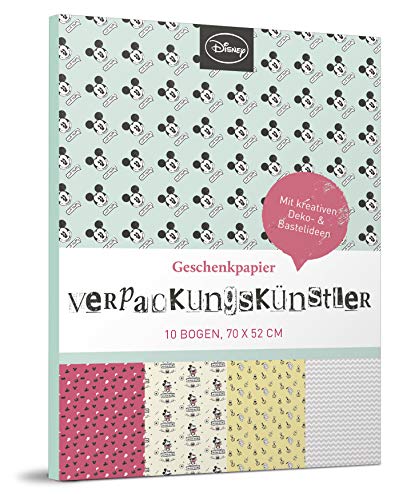 Preisvergleich Produktbild Verpackungskünstler - Micky Maus: Geschenkpapier (monbijou)