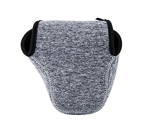 eFonto JJC Ultra l ger en n opr ne sans miroir Camera Pouch Sac pour appareil photo Canon EOS M M2 M3 M10 18 55 mm ou 15 45 mm ou objectif 11 22 mm Nikon 1 J1 J2 J3 J4 J5 10 100 mm ou 30 110 mm Lens Nikon Coolpix L810 L820 L830 Medium jusqu 113 x 69 x 112 mm Noir Gris reviews eFonto JJC Ultra l ger en n opr ne sans miroir Camera Pouch Sac pour appareil photo Canon EOS M M2 M3 M10 18 55 mm ou 15 45 mm ou objectif 11 22 mm Nikon 1 J1 J2 J3 J4 J5 10 100 mm ou 30 110 mm Lens Nikon Coolpix L810 L820 L830 Medium jusqu 113 x 69 x 112 mm Noir Gris